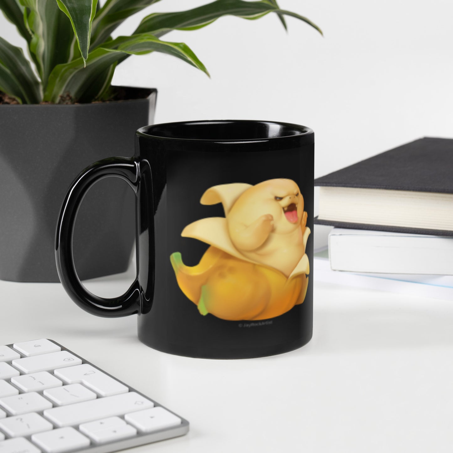 Banana Kaiju - Mug, JayRockArtist (Printful)
