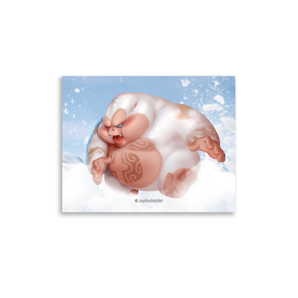 Snow - Art Print, JayRockArtist