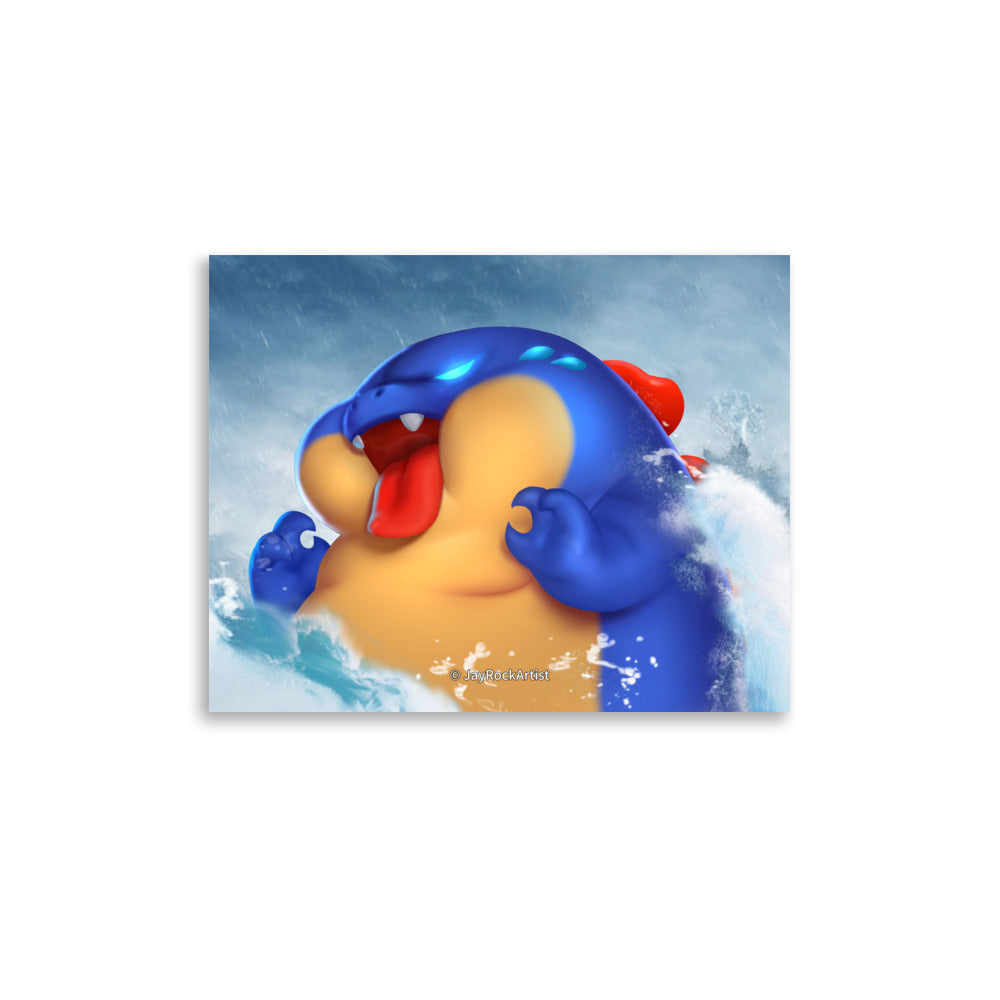 Blue - Art Print, JayRockArtist