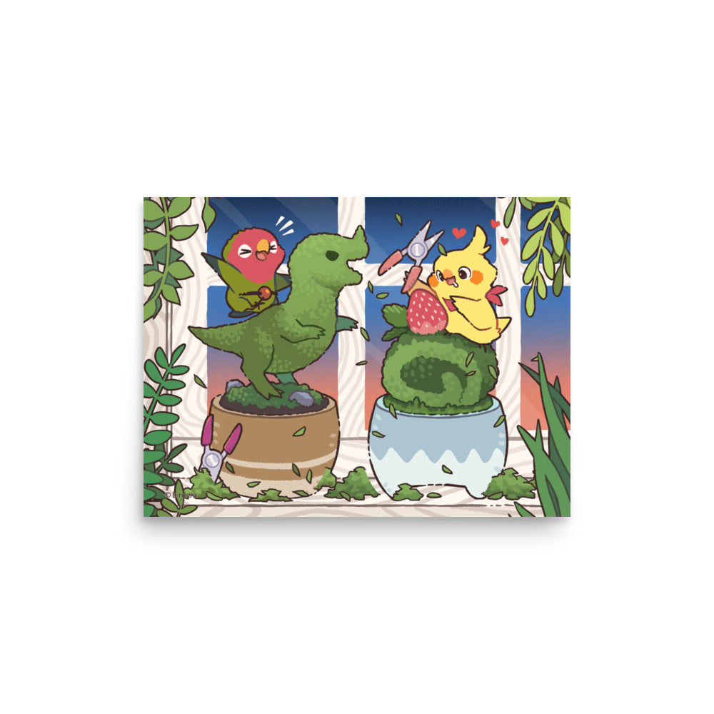 Tailler les feuilles - Impression d'art, BIRD ERA