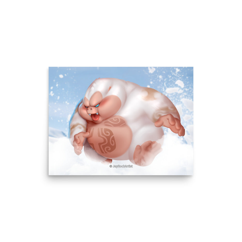 Snow - Art Print, JayRockArtist