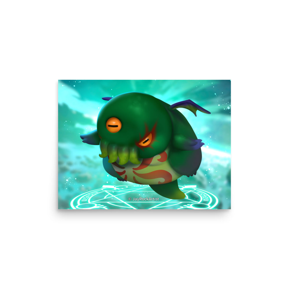 Green - Art Print, JayRockArtist