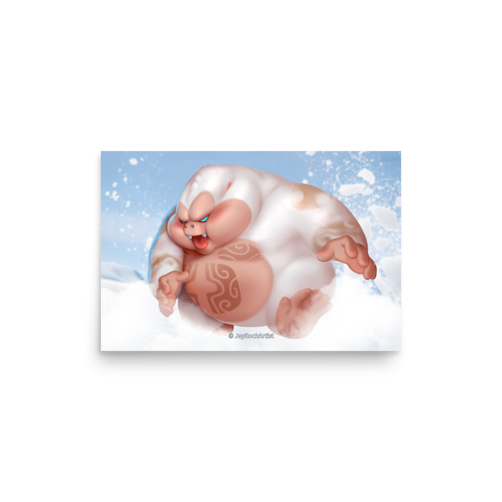 Snow - Art Print, JayRockArtist