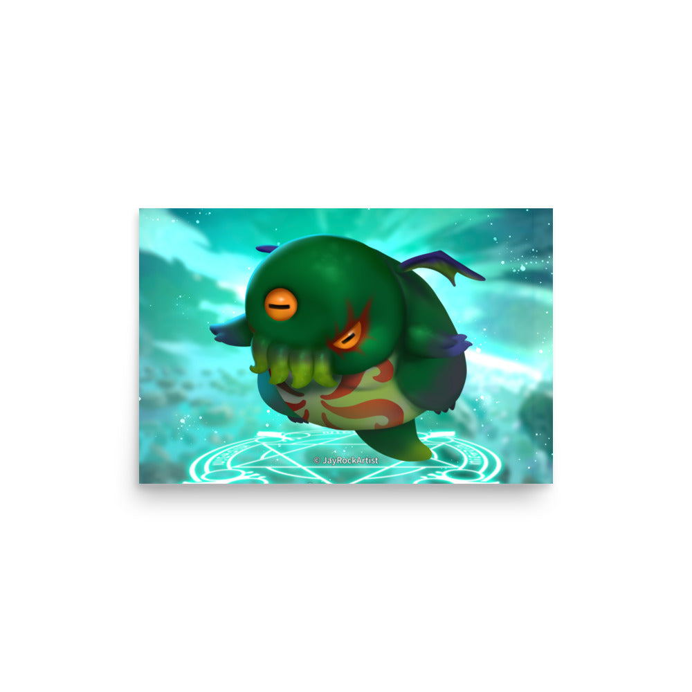 Green - Art Print, JayRockArtist