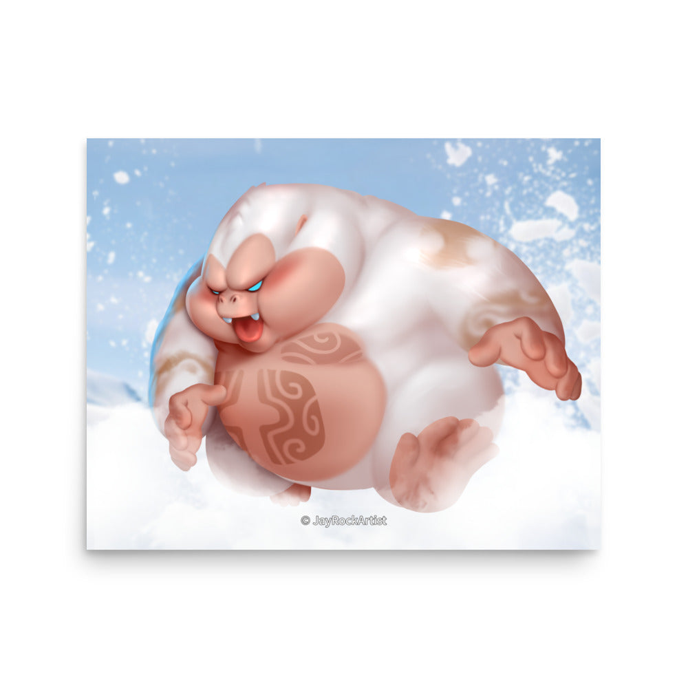 Snow - Art Print, JayRockArtist