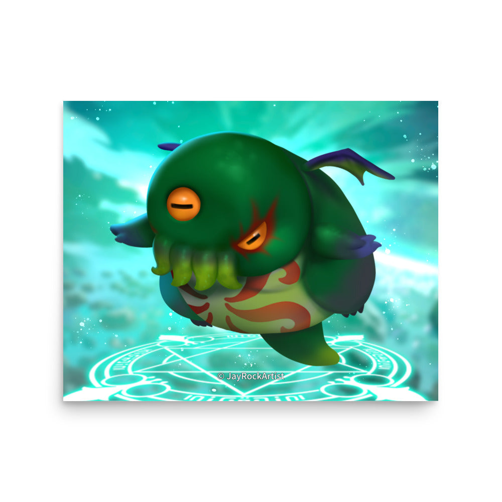 Green - Art Print, JayRockArtist