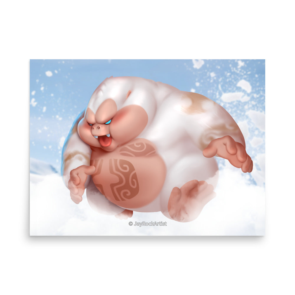 Snow - Art Print, JayRockArtist