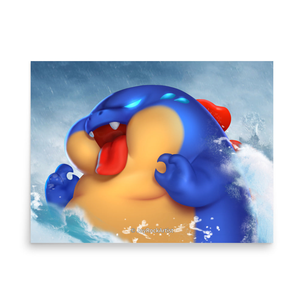 Blue - Art Print, JayRockArtist