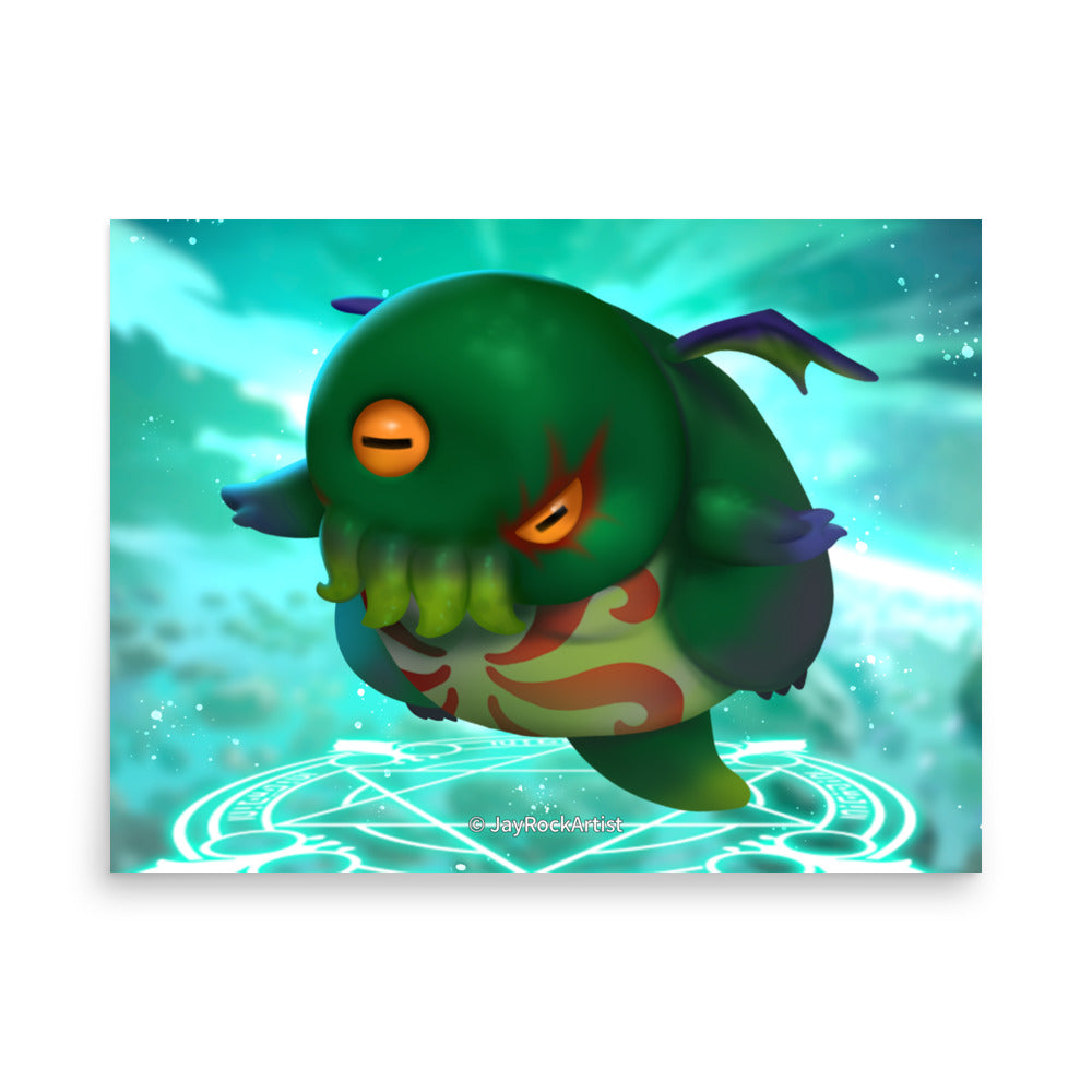 Green - Art Print, JayRockArtist