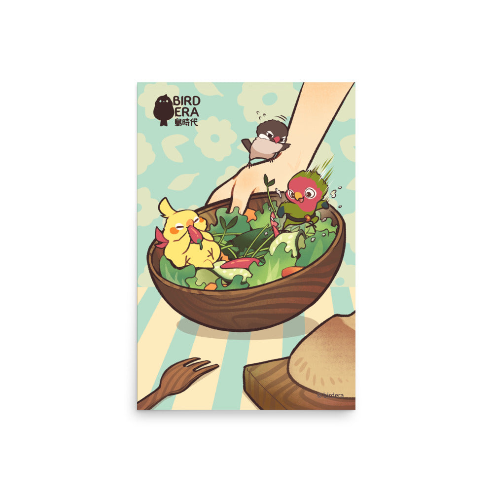 Salade - Impression d'art, BIRD ERA