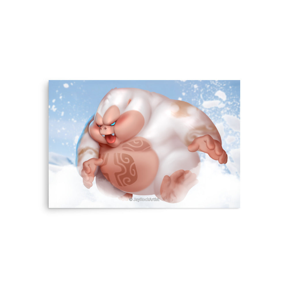 Snow - Art Print, JayRockArtist