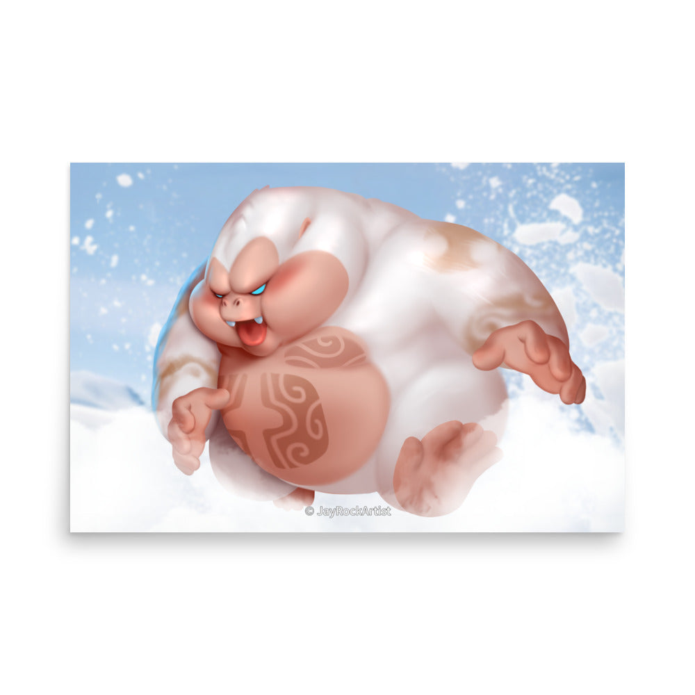 Snow - Art Print, JayRockArtist