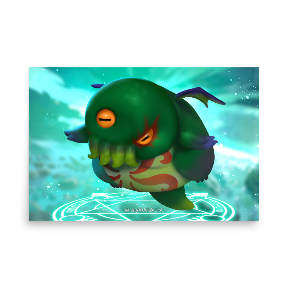 Green - Art Print, JayRockArtist