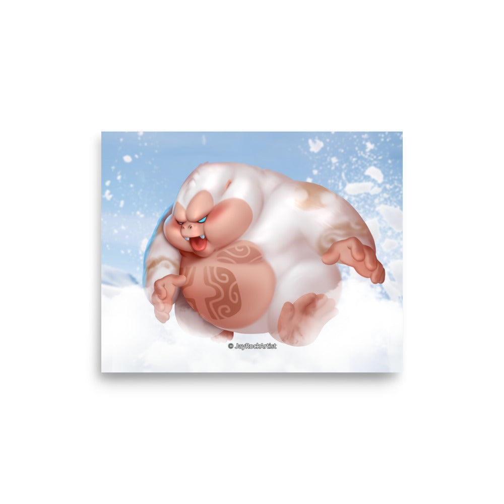 Snow - Art Print, JayRockArtist