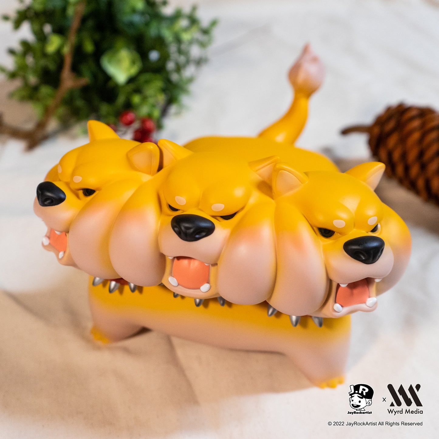 Large DoReMi Shiba Inu Figure ,Chubby Monsters Series , Jayrock