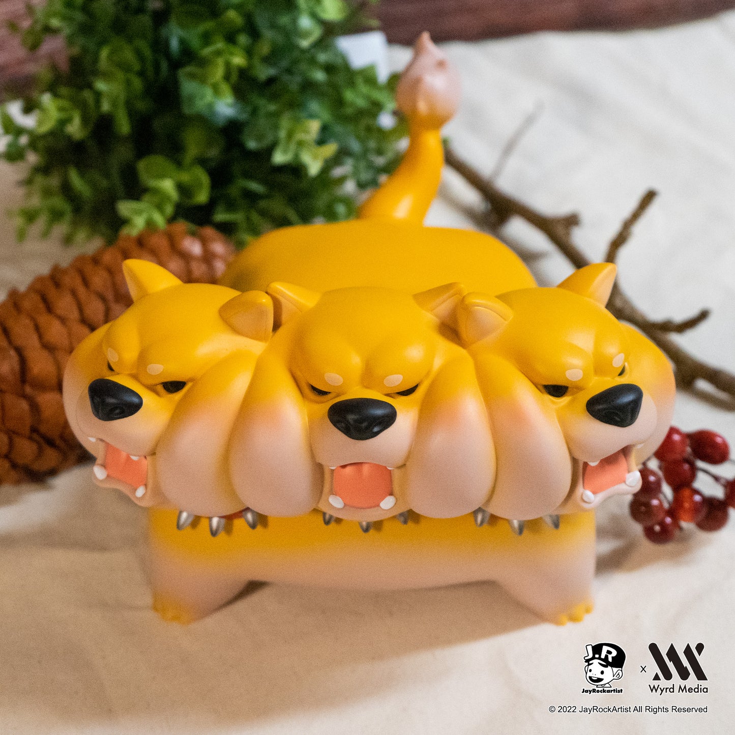 Large DoReMi Shiba Inu Figure ,Chubby Monsters Series , Jayrock