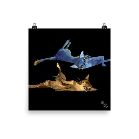 Chaton - Impression d'art, Paula Hsu