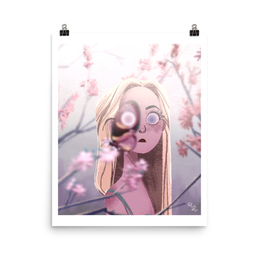 Yeux de papillon – Impression d'art, Paula Hsu