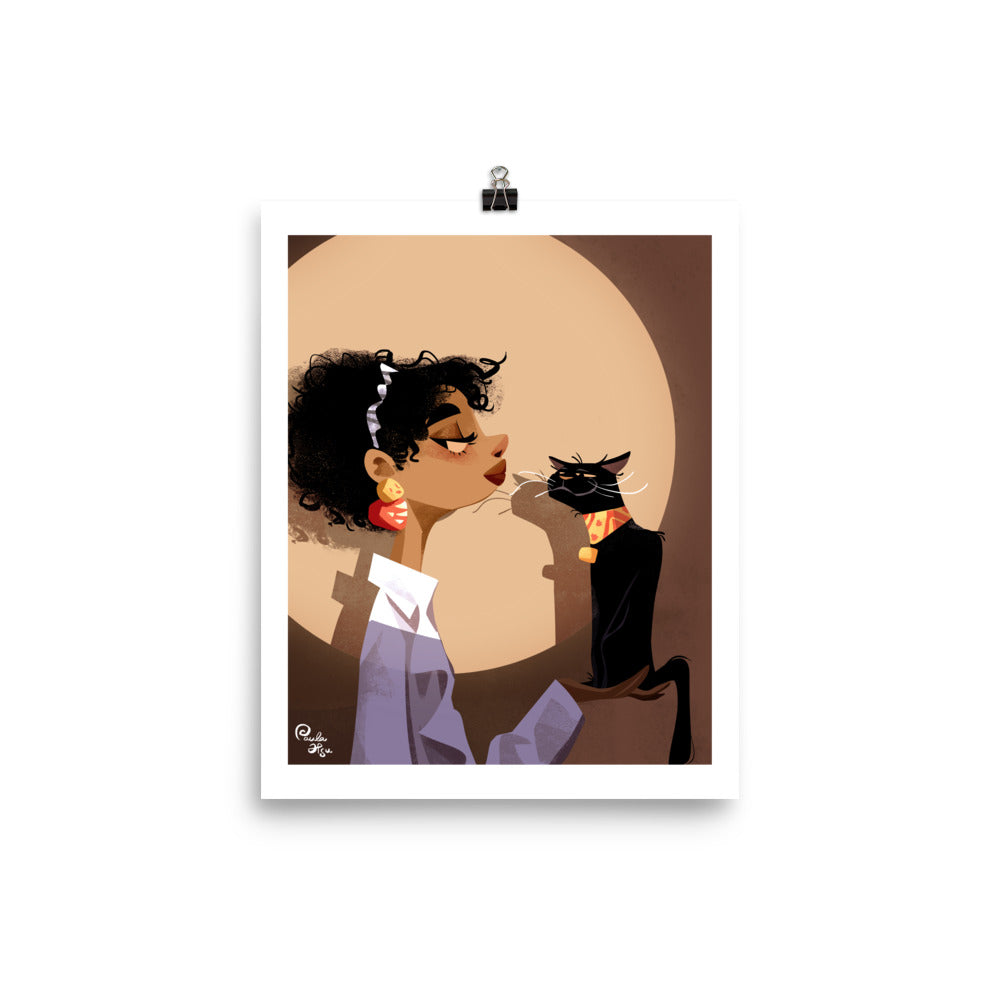 Cat Smile - Art Print, Paula Hsu