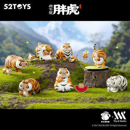 Fat Tiger Pang Hu &amp; Baby Série 2, boîte aveugle aléatoire, 6 modèles, Bu2ma x 52Toys