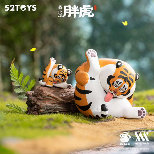 Fat Tiger Pang Hu & Baby Series 2, Random Blind Box, 6 Designs, Bu2ma x 52Toys