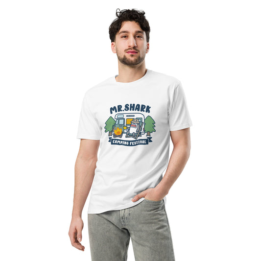 Camping Festival - T-Shirt, Mr.Shark (Printful)