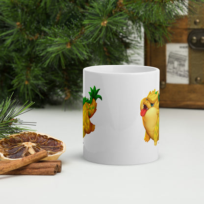 Pineapple Dragon - Mug, JayRockArtist (Printful)