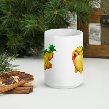 Pineapple Dragon - Mug, JayRockArtist (Printful)