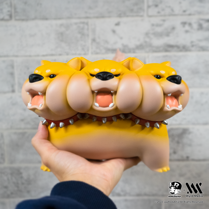 Grande figurine DoReMi Shiba Inu, série Chubby Monsters, Jayrock