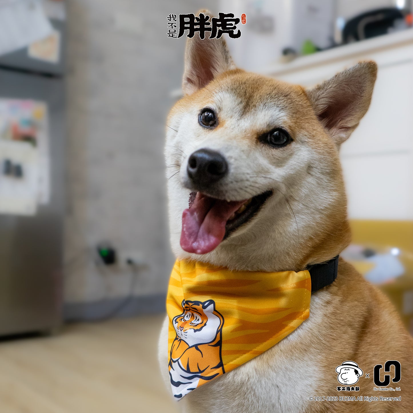 【Fat Tiger】Cute Pet Neckwear/Scarf/Collar, Bandana , 2 styles , Bu2ma