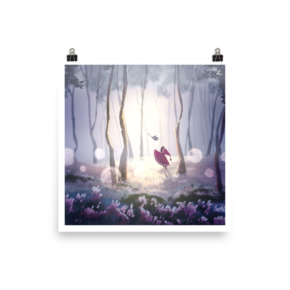 Misty Forest - Art Print, Paula Hsu