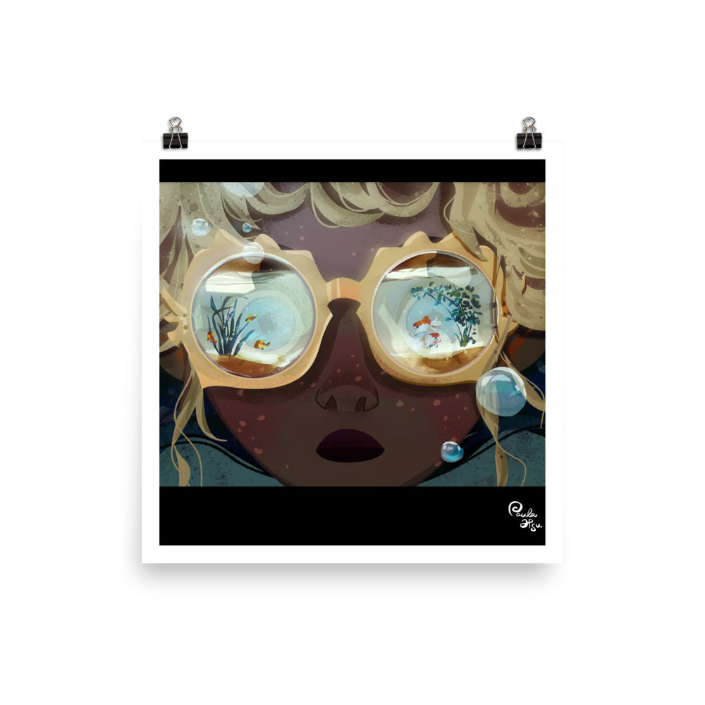 Glasses - Art Print, Paula Hsu