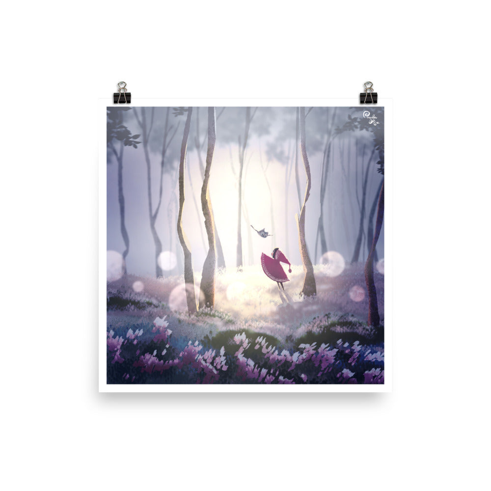 Misty Forest - Art Print, Paula Hsu