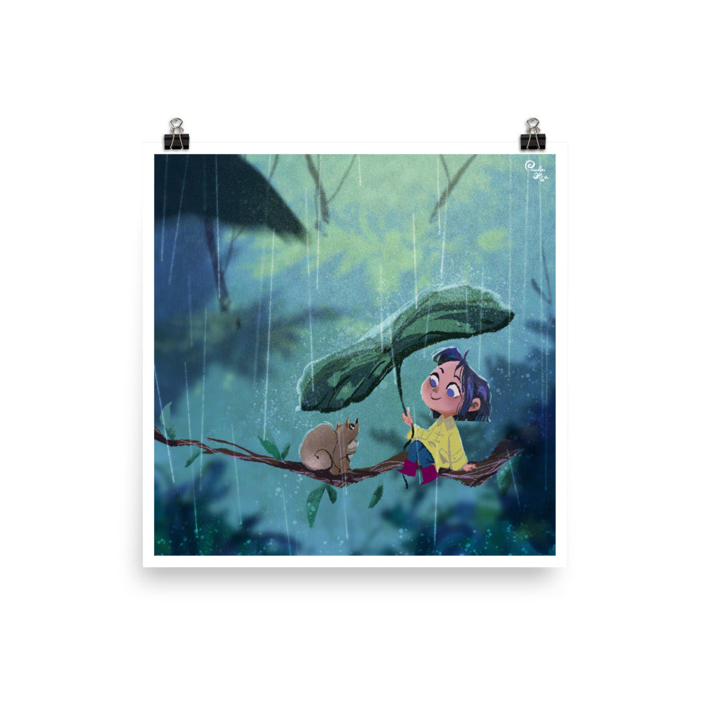 Rainy Day - Art Print, Paula Hsu