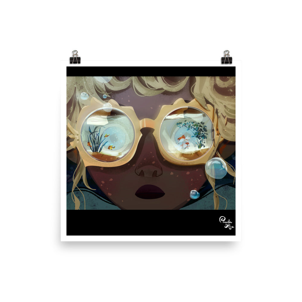 Glasses - Art Print, Paula Hsu