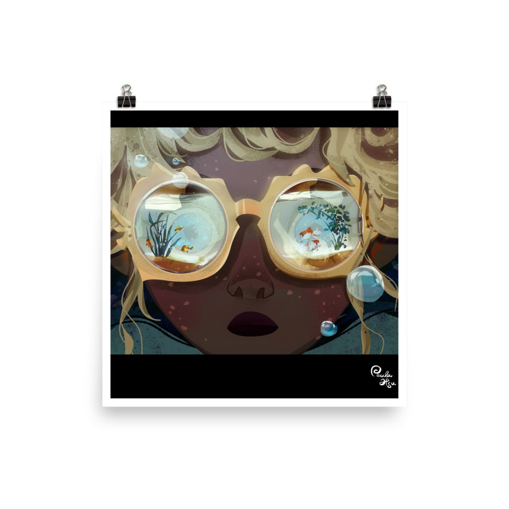 Glasses - Art Print, Paula Hsu