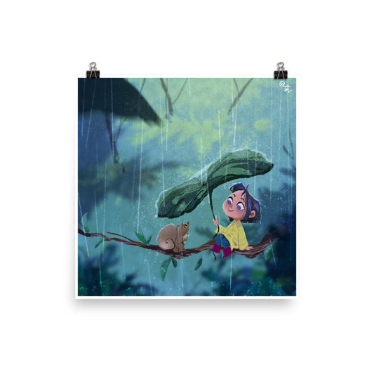 Rainy Day - Art Print, Paula Hsu