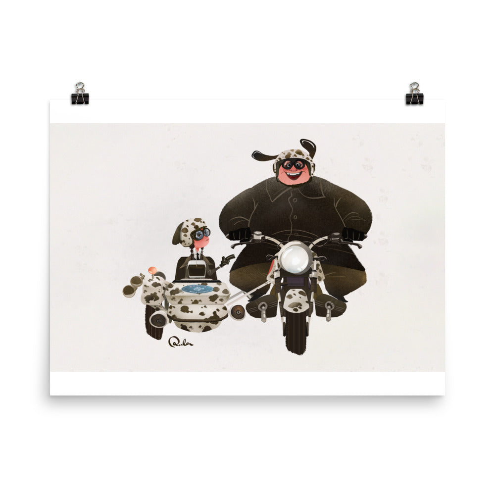 Uncle Fester - Art Print, Paula Hsu