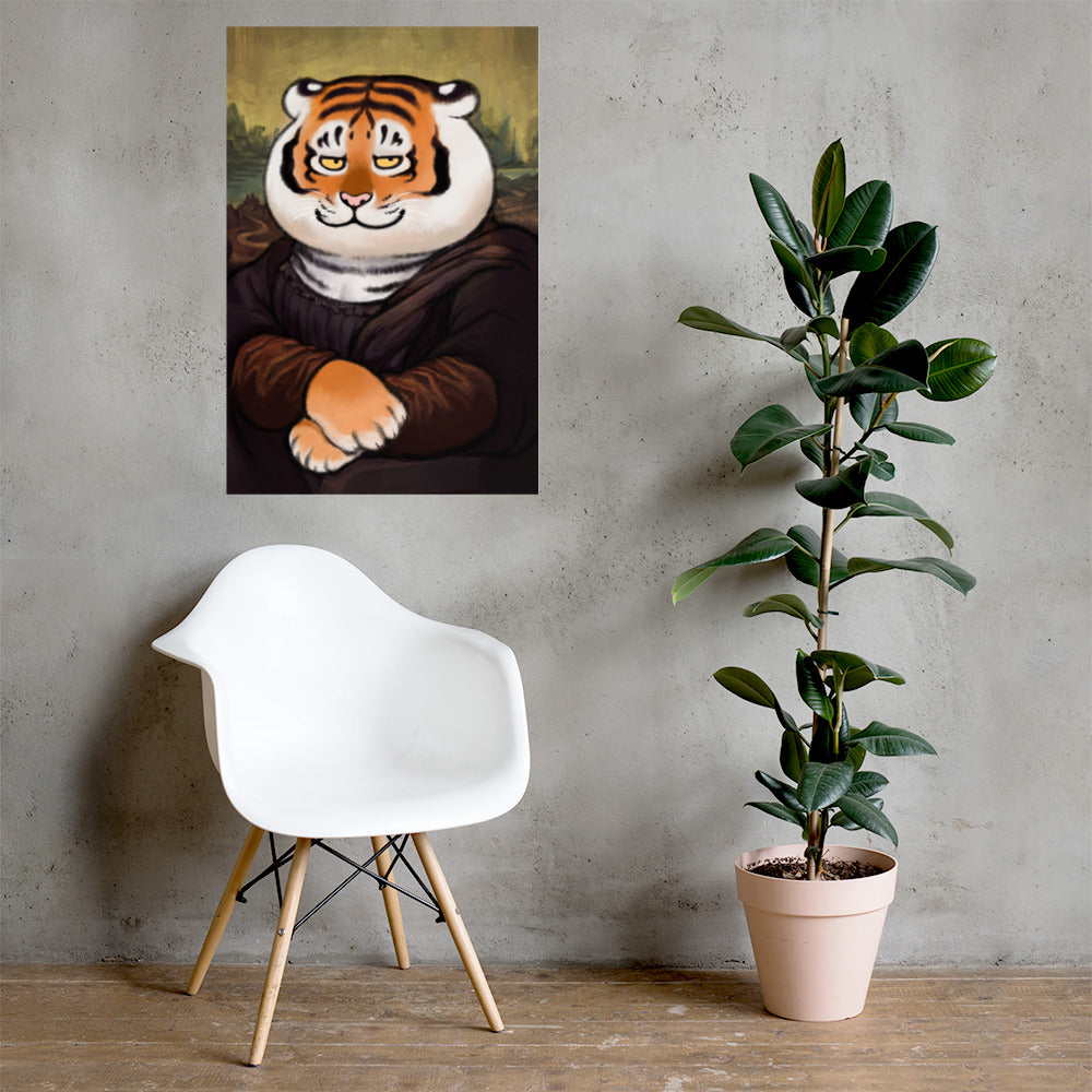 Mona Tiger - Art Print