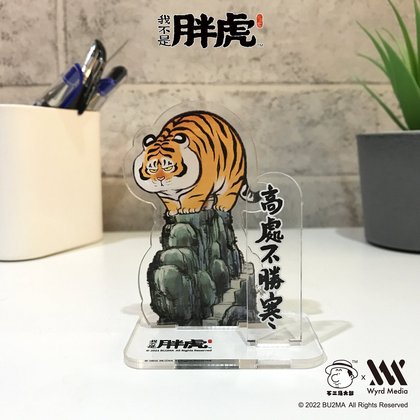 Fat Tiger Acrylic Stands Blind Bags, 5 Different Styles, Bu2ma