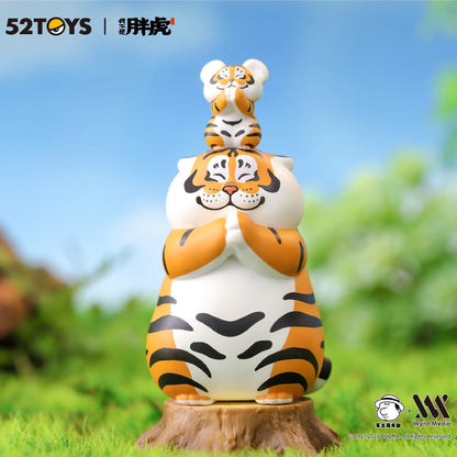 Série Fat Tiger Pang Hu &amp; Baby, boîte aveugle aléatoire, 8 modèles, Bu2ma x 52Toys