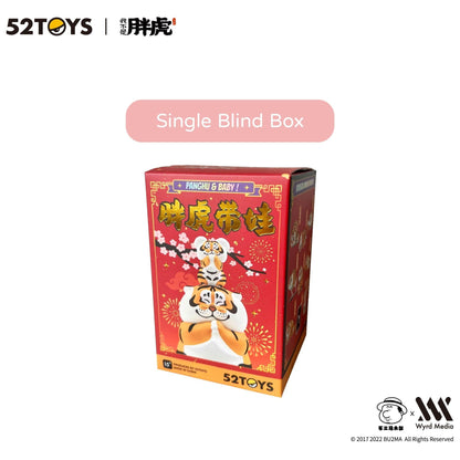 Fat Tiger Pang Hu & Baby Series, Random Blind Box, 8 Designs, Bu2ma x 52Toys